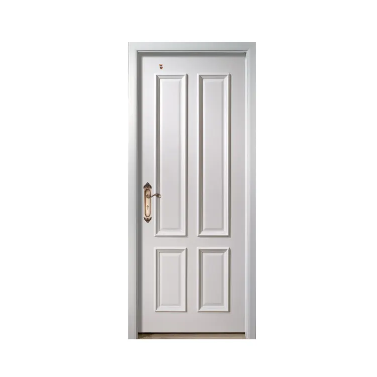 Supplier Wholesale Latest Design Strong Wooden Door Interior Door Room Door