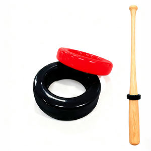 Sport Baseball Softball ciambella di peso della mazza per adulti giovani Baseball Softball mazze per allenamento Swing si adatta a tutte le mazze Standard - Product Image 1
