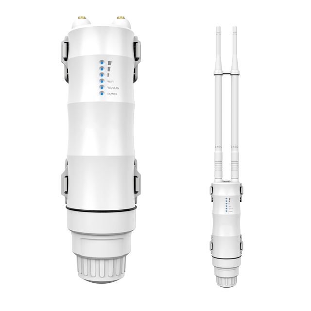 Wireless WiFi 5 Dual Band AC1200 Outdoor Router Access Point Outdoor Long Range Extender Outdoor AP