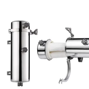 Large Flow 1000-10000 L/H Whole House Water Treatment System Stainless Steel Water Filter System Washable Uf Membrane