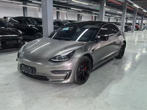 รถเทสล่า โมเดล <span class=keywords><strong>3</strong></span> ปี <span class=keywords><strong>2022</strong></span> รุ่น <span class=keywords><strong>Performance</strong></span> AWD สีเทา Gunmetal หายาก มอเตอร์คู่ ขับเคลื่อนด้วยไฟฟ้า พวงมาลัยซ้าย เกียร์อัตโนมัติ เบาะหนัง ล้อแม็ก R19 - Product Image 2