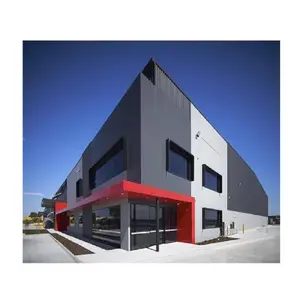 Kostenlose Zeichnung schnelle Errichtung leichte Stahlkonstruktion Warenlager vorgefertigtes Einkaufszentrum Stahlrahmenhaus