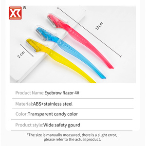 Tùy Chỉnh Lông Mày Tông Đơ Lông Mày Dao Cạo Máy Cạo Râu Lông Mày Shaper An Toàn Trên Khuôn Mặt Tóc Remover Vẻ Đẹp Trang Điểm Công Cụ Cho Phụ Nữ - Product Image 6