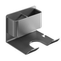 Haartrockner Aufbewahrung halter Badezimmer Wandre gal Regale Zubehör Haar bürsten halterung Raum Aluminium Haartrockner halter