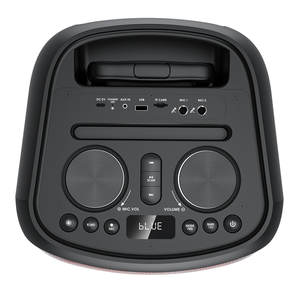 ลำโพง PA คุณภาพสูงขนาด2x8นิ้วพร้อมไมค์2ตัวสำหรับงานปาร์ตี้คาราโอเกะ - Product Image 6