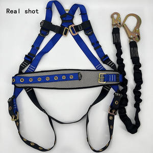 Alta Resistência Segurança Resgate Eletricista Segurança Belt Construção Trabalhando em <span class=keywords><strong>Tower</strong></span> Climb Rope Full Body Safety <span class=keywords><strong>Harness</strong></span> - Product Image 5