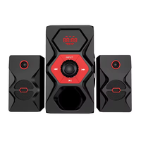 Haut-parleur multimédia de bureau pour ordinateur de haute qualité 2.1CH USB BT FM, caisson de basses 2.1, système audio TV, ensemble audio domestique, haut-parleur actif alimenté