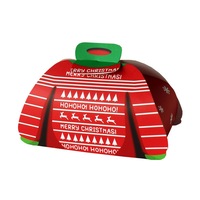 Nouvelle conception créative transfrontalière, boîte d'emballage de petit cadeau DIY, boîte à nougat, boîte à biscuits, boîte à gâteaux, boîte à bonbons de Noël, boîte à pull