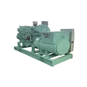 Leader power marine diesel generator 180KW 225KVA silent soundproof water cooled marine diesel generator set