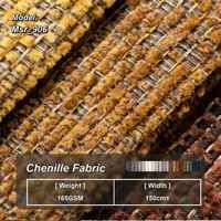Tissu d'ameublement Chenille Msr 906, 165 g/m², épais, lourd, mat, solide et robuste