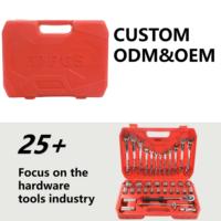 Ensemble d'outils de réparation automobile de 37 pièces, clé à cliquet en acier au chrome-vanadium, douilles de 1/2 pouce, entretien universel des véhicules, utilisation manuelle