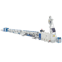 Extrudeuse en plastique avancée économiseuse d'énergie de machine avancée à grande vitesse de tuyau de gaz de HDPE de Jwell