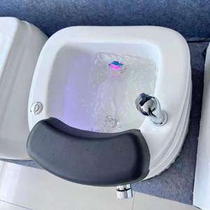 Bañera de Pedicura Acrílica Automática con 7 Luces de Colores para Masaje de Pies, Ideal para Spa (Gran Venta) - Product Image 2