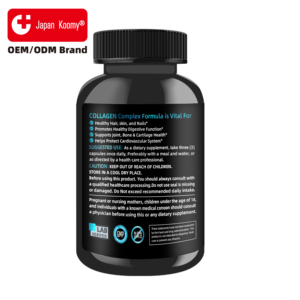 Collagène en capsules à marque privée, extraits végétaux, peptides de collagène hydrolysés, multi-collagène, 150 capsules pour femmes et hommes - Product Image 6