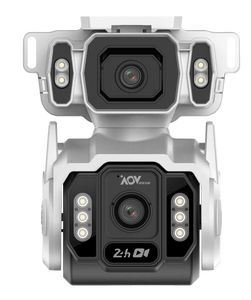 Telecamera di Sicurezza WiFi a Doppia Lente per Interni ed Esterni, con Tracciamento Automatico, H.265, PTZ - Product Image 2