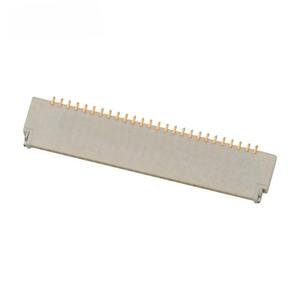 Connecteur FPC à espacement de 0,3 mm, 9-71 broches, hauteur de 0,9 mm, style ZIF, montage en surface, plaqué Au/Tin, double rangée de broches, connecteur d'écran LCD - Product Image 4