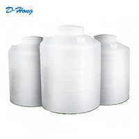 Réservoir d'eau à fond plat pour refroidissement industriel, différentes tailles, 500L, garantie 1 an, matériau PE/XPE/PP, entrée/sortie DN20-DN50