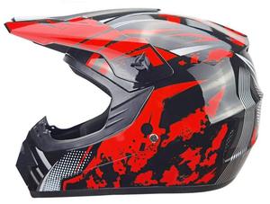 Casco de Protección para Carreras Todoterreno, con Decoración Elegante de Tinta, Transpirable, Integral, para Motocross y Seguridad en la Conducción - Product Image 4