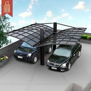 <span class=keywords><strong>Tettoia</strong></span> <span class=keywords><strong>per</strong></span> <span class=keywords><strong>Auto</strong></span> in Policarbonato e Alluminio, Protezione Solare <span class=keywords><strong>per</strong></span> Parcheggi Esterni e Vialetti - Product Image 1