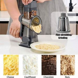 High Quality Multifunction Veggie Chopper Handheld Rotary Cheese Grater Mandoline <b>Vegetable</b> Slicer Carrot <b>Shredder</b> Nut Grinder - Product Image 4