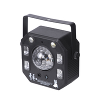 Faisceau de lumière PAR LED RGBW 18W 7R DMX512 Corps en aluminium de contrôle Lumières laser blanches chaudes pour DJ Stage Concerts et Performances