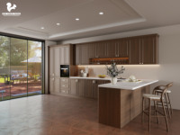 Aige - Fabricant de cuisines modulaires sur mesure de luxe pour toute la maison - Construction en panneaux de particules - Ensemble complet