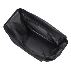 Mochila de Viaje Ejecutiva para Hombre de Alta Calidad y Elegante, Anti-Robo, de PU con Forro de Lona y Rayas Amarillas en Contraste - Product Image 3