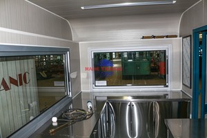 <b>Electric</b> Food Truck-Citroen Model Stainless Steel Frame Customizable Color Snack Food & Candy Service Mobile Fast Food Unit - Product Image 2