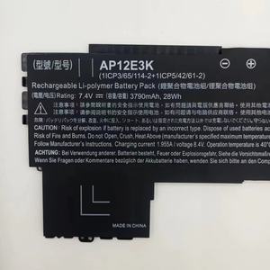 에이서 바램 S7 S7-191 울트라 북 (11 인치) 시리즈 7.4V/28Wh 에 대한 새로운 정품 <span class=keywords><strong>AP12E3K</strong></span> 배터리 - Product Image 4