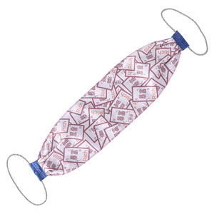 Serviette exfoliante double face en polyester et coton avec long manche pour hommes et femmes, outil de bain exfoliant - Product Image 3