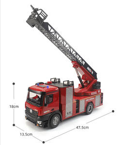 Camion RC <span class=keywords><strong>HUINA</strong></span> <span class=keywords><strong>1561</strong></span> 2022, le plus récent, 22 canaux, camion à échelle RC, pulvérisation d'eau, camion de pompiers, machine sur télécommande, jouets de voiture, cadeau, voiture à chenilles - Product Image 5