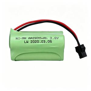 Batería recargable Ni-Mh AA de 2800mAh y 3.6V para juguetes - Product Image 1