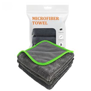 Paño de Microfibra Auto Softspun de la Mejor Calidad, 40x40 cm, 340 g/m², Gris, Sin Pelusas ni Rayas, Multiusos - Product Image 1