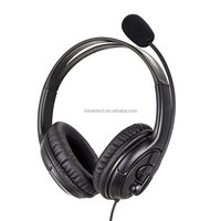 Auriculares con Cable USB de 3.5mm para Teléfono y Computadora, con Micrófono para Walkie Talkie, Ligeros y Duraderos