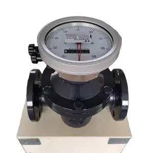 Highest Precision Oval Gear Digital Industrial Water Flow Meter With Different Types Flow Meter