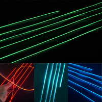 Éclairage d'ambiance LED pour voiture, modèle 6 lumières à effet fluide, double mode, 12V, éclairage d'ambiance intérieur de voiture Symphony