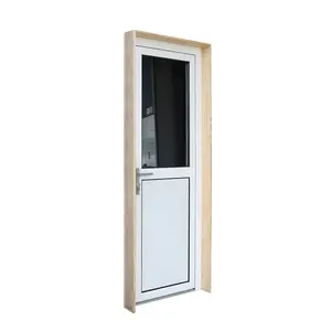 Aluminum Commercial Hurricane Impact Proof NOA Modern Exterior Entry Swing Doors Glass Door For House Modern