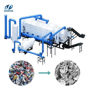 Machine industrielle de décapage de peinture pour canettes en aluminium UBC / <span class=keywords><strong>Four</strong></span> de décapage et de décontamination pour le prétraitement des déchets d'aluminium - Product Image 3