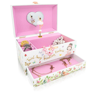 Caja Musical de Lujo con Diseño de Bailarina, Caja de Joyería con Manivela, Embalaje para Niñas y Niños, Juguetes para Niños, Regalo - Product Image 3