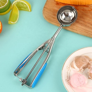 Không Cookie Scoop Set 3 Gói Ice Cream Scooper Với Kích Hoạt Phát Hành Kem Scooper Với Non-Slip Grip - Product Image 2