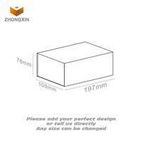 Design de luxe Logo personnalisé Noir Papier rigide Carton magnétique Flip Top Boîte d'emballage cadeau Étui rigide pour lunettes