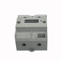 QUANSHENG compteur d'énergie numérique monophasé multifonction Rail Din boîtier de compteur d'énergie électrique intelligent fabriqué en plastique ABS Durable