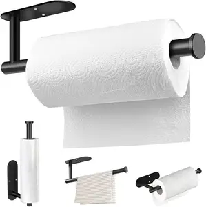 Keuken Wandmontage Toiletpapier Handdoekhouder Onder Kast Papieren Handdoekhouder