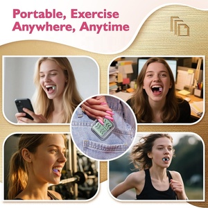 Wellshow thể thao hàm Exerciser 4 mức độ kháng (8pcs) jawline Shaper Exerciser cho phụ nữ và nam giới mặt <span class=keywords><strong>Toning</strong></span> & tăng cường - Product Image 6