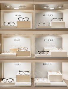 LUX Fashion Optical Mall Kiosk Interior Design Optical Store Fixture Decoration <b>Wall</b> <b>Cabinet</b> Sunglasses <b>Display</b> <b>Cabinet</b> Lilai - Product Image 6