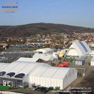 Grande stoccaggio in PVC resistente 2000 tenda quadrata grande tendone a baldacchino tenda da magazzino industriale in PVC impermeabile