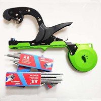 Agrafes pour machine à attacher les plantes 604C, clips métalliques galvanisés durables pour le soutien des vignes, des tomates et des raisins