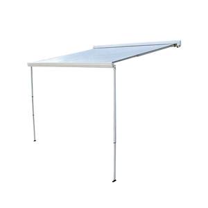 Auvent rétractable JDA pour camping-car, manivelle latérale, 250, 300, 350, 400 cm, imperméable, PVC 480 g/m², aluminium, pour caravane, camping-car, remorque - Product Image 1