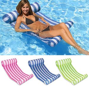 Adults Inflatable Pool Floats Floating Water <b>Hammock</b> for Summer Outdoor Indoor Pool Beach Lounge Inflatable Float Water Mattress - Product Image 5