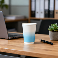 Gobelet en papier personnalisé jetable de haute qualité de qualité supérieure livraison rapide gobelet en papier jetable à double paroi pour café